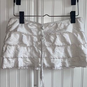 White juicy couture beach coverup size S